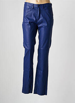 Pantalon slim tissage enduit taille normale violet PAUPORTÉ femme