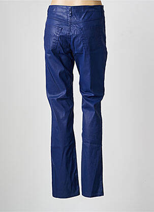 Pantalon slim tissage enduit taille normale violet PAUPORTÉ femme