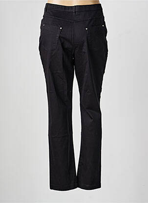 Jeans coupe slim stretch taille normale noir CHRISTINE LAURE femme