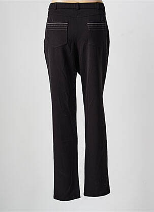 Pantalon slim stretch taille normale noir CHRISTINE LAURE femme