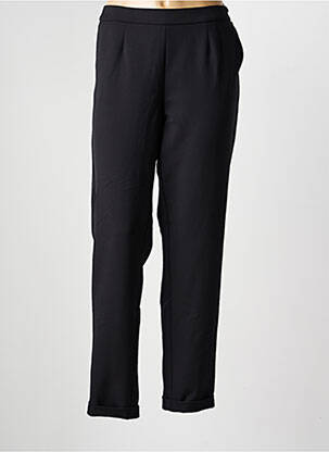 Pantalon slim taille élastique taille normale noir FRANK WALDER femme