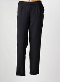Pantalon slim taille élastique taille normale noir FRANK WALDER femme