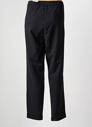 Pantalon slim taille élastique taille normale noir FRANK WALDER femme