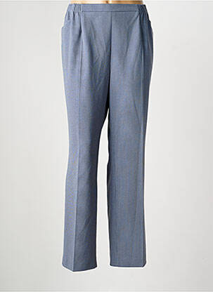 Pantalon droit stretch taille normale bleu FINNKARELIA femme