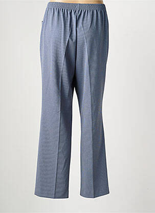 Pantalon droit stretch taille normale bleu FINNKARELIA femme
