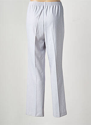 Pantalon droit taille élastique taille normale gris FINNKARELIA femme