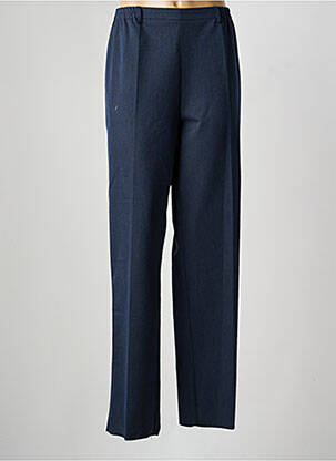 Pantalon droit taille élastique taille normale bleu KARTING femme