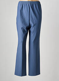 Pantalon droit taille élastique taille normale bleu FINNKARELIA femme