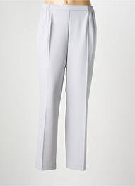 Pantalon slim taille élastique taille normale gris clair FINNKARELIA femme