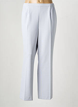 Pantalon droit tissage crêpe taille normale gris FINNKARELIA femme