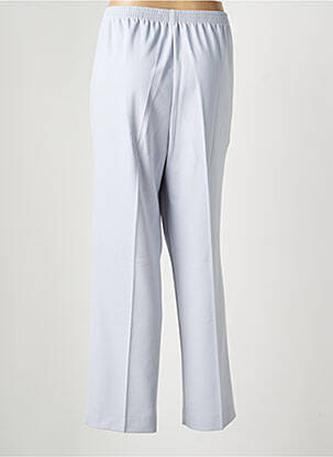 Pantalon droit tissage crêpe taille normale gris FINNKARELIA femme