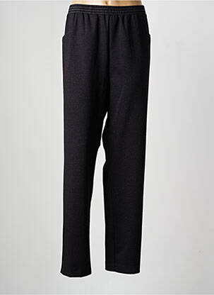 Pantalon droit taille normale taille normale noir GRIFFON femme