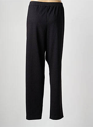 Pantalon droit taille normale taille normale noir GRIFFON femme
