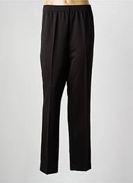 Pantalon droit stretch taille normale noir FINNKARELIA femme