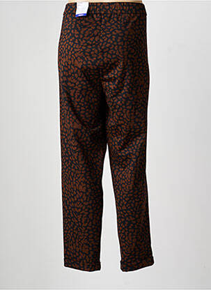 Pantalon slim taille élastique taille normale noir FRANK WALDER femme