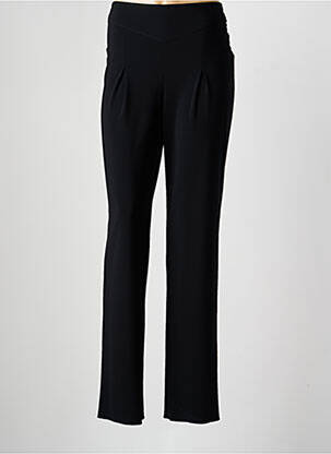 Pantalon slim taille élastique taille normale noir KARTING femme