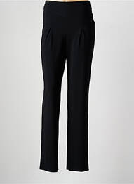 Pantalon slim taille élastique taille normale noir KARTING femme