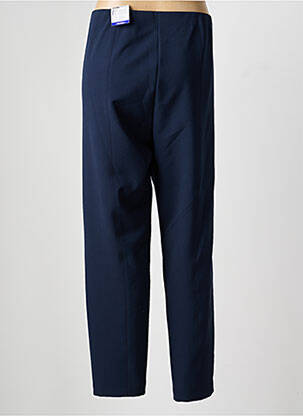 Pantalon slim taille élastique taille normale bleu FRANK WALDER femme