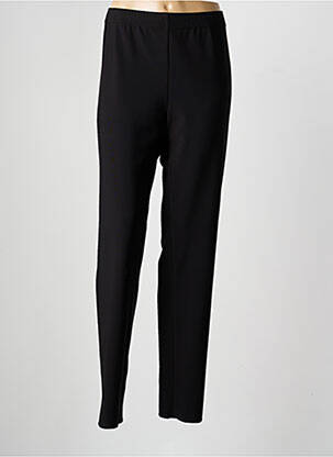 Pantalon slim taille élastique taille normale noir PAUPORTÉ femme