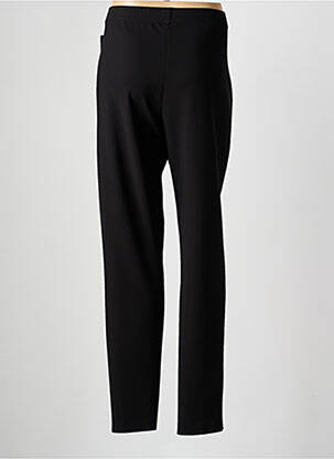 Pantalon slim taille élastique taille normale noir PAUPORTÉ femme