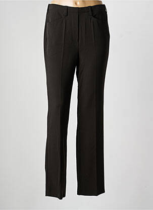 Pantalon slim taille élastique taille normale marron GERKE MY PANTS femme