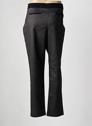 Pantalon slim taille élastique taille normale noir CHRISTINE LAURE femme