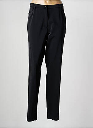 Pantalon slim taille élastique taille normale noir KARTING femme