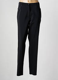 Pantalon slim taille élastique taille normale noir KARTING femme