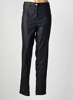 Pantalon slim stretch taille normale noir TONI femme