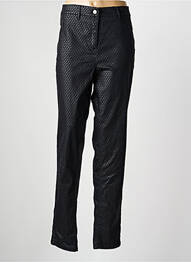 Pantalon slim stretch taille normale noir TONI femme