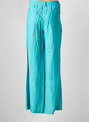 Pantalon flare taille normale taille normale bleu OLSEN femme