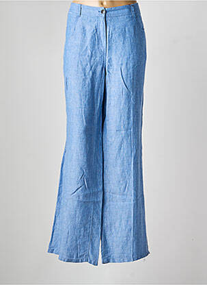 Pantalon flare taille normale taille normale bleu OLSEN femme