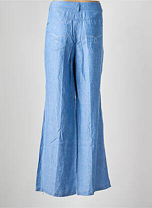 Pantalon flare taille normale taille normale bleu OLSEN femme
