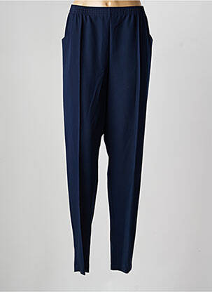 Pantalon slim taille élastique taille normale bleu GRIFFON femme