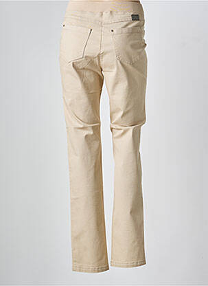 Jeans coupe slim stretch taille normale beige RABE femme