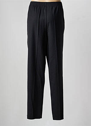 Pantalon droit taille élastique taille normale noir GRIFFON femme