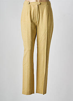 Pantalon slim poches taille haute vert BREAL femme