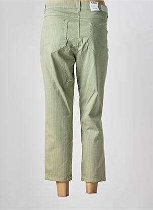 Pantalon 7/8 stretch taille normale vert RABE femme