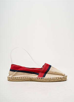 Espadrilles bout rond talon plat jusqu'à 3cm beige CALA 1789 femme
