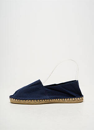 Espadrilles bout rond talon plat jusqu'à 3cm bleu CALA 1789 femme