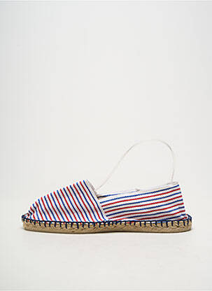 Espadrilles bout rond talon plat jusqu'à 3cm bleu CALA 1789 femme