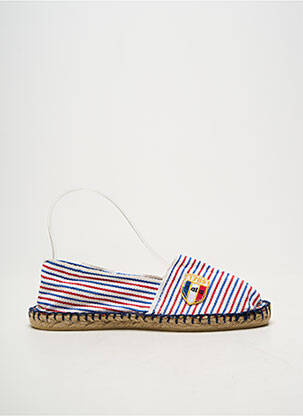 Espadrilles bout rond talon plat jusqu'à 3cm bleu CALA 1789 femme