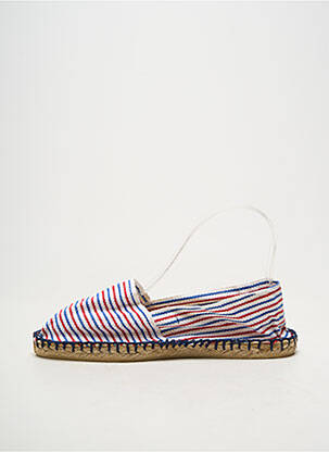 Espadrilles bout rond talon plat jusqu'à 3cm bleu CALA 1789 femme