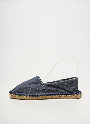 Espadrilles bout rond talon plat jusqu'à 3cm bleu CALA 1789 femme