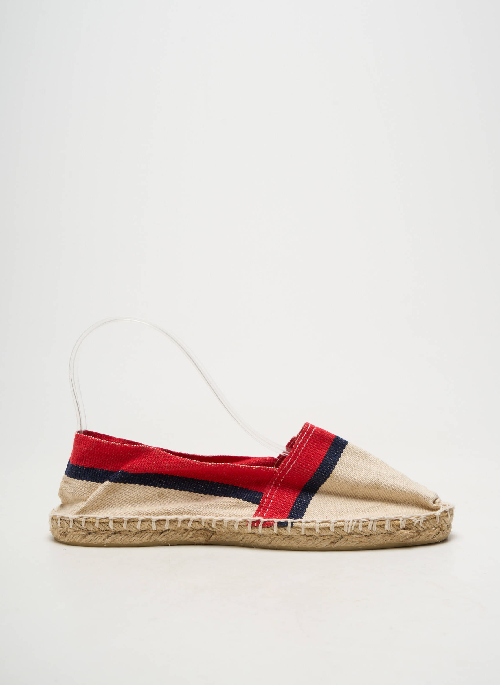 Espadrilles bout rond talon plat jusqu'à 3cm beige CALA 1789 femme