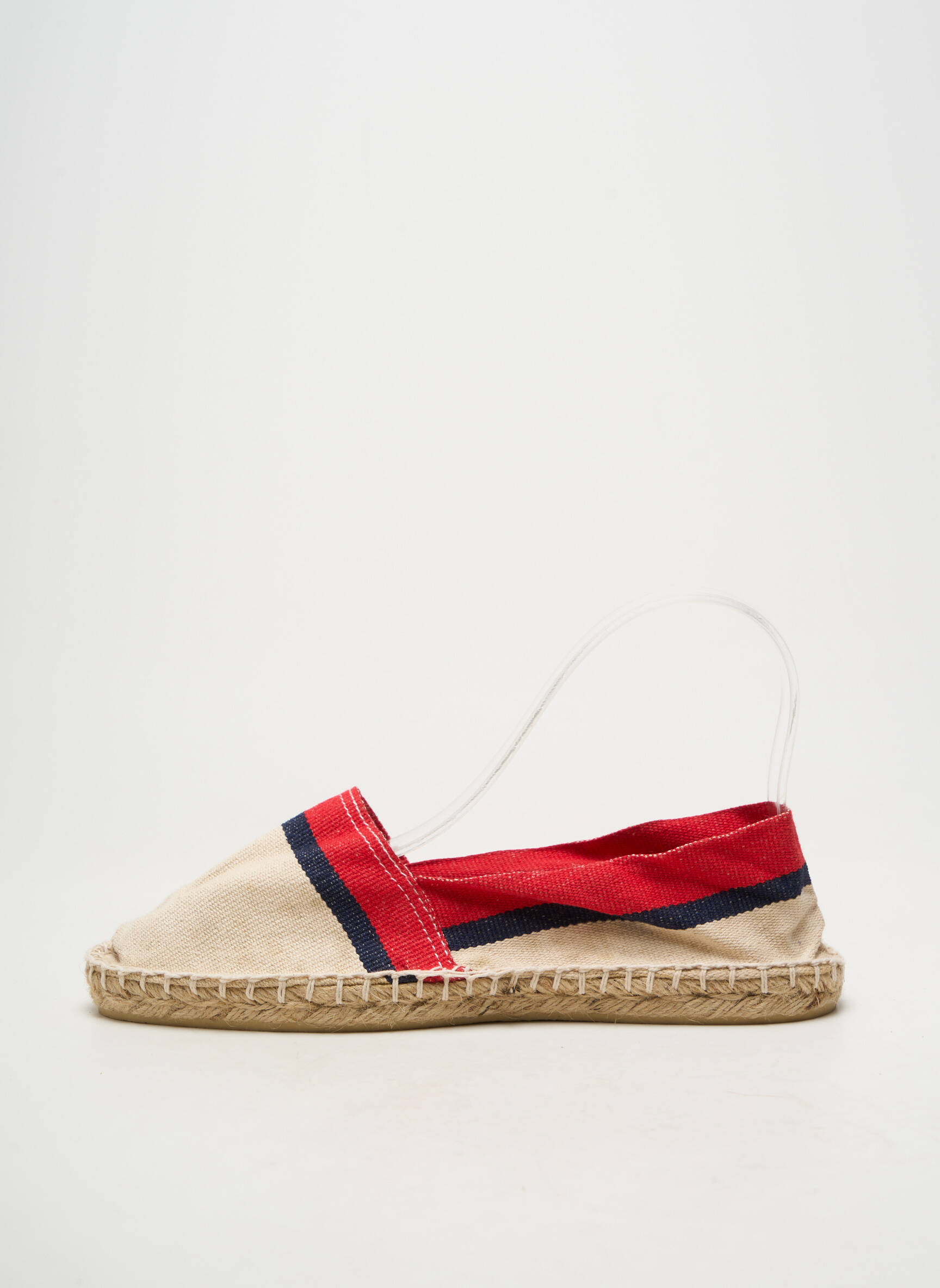 Espadrilles bout rond talon plat jusqu'à 3cm beige CALA 1789 femme
