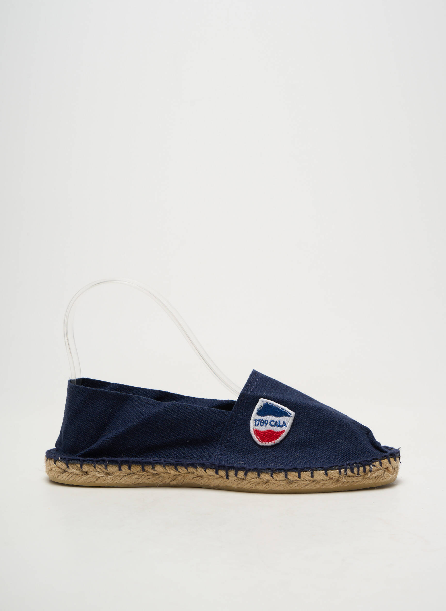 Espadrilles bout rond talon plat jusqu'à 3cm bleu CALA 1789 femme