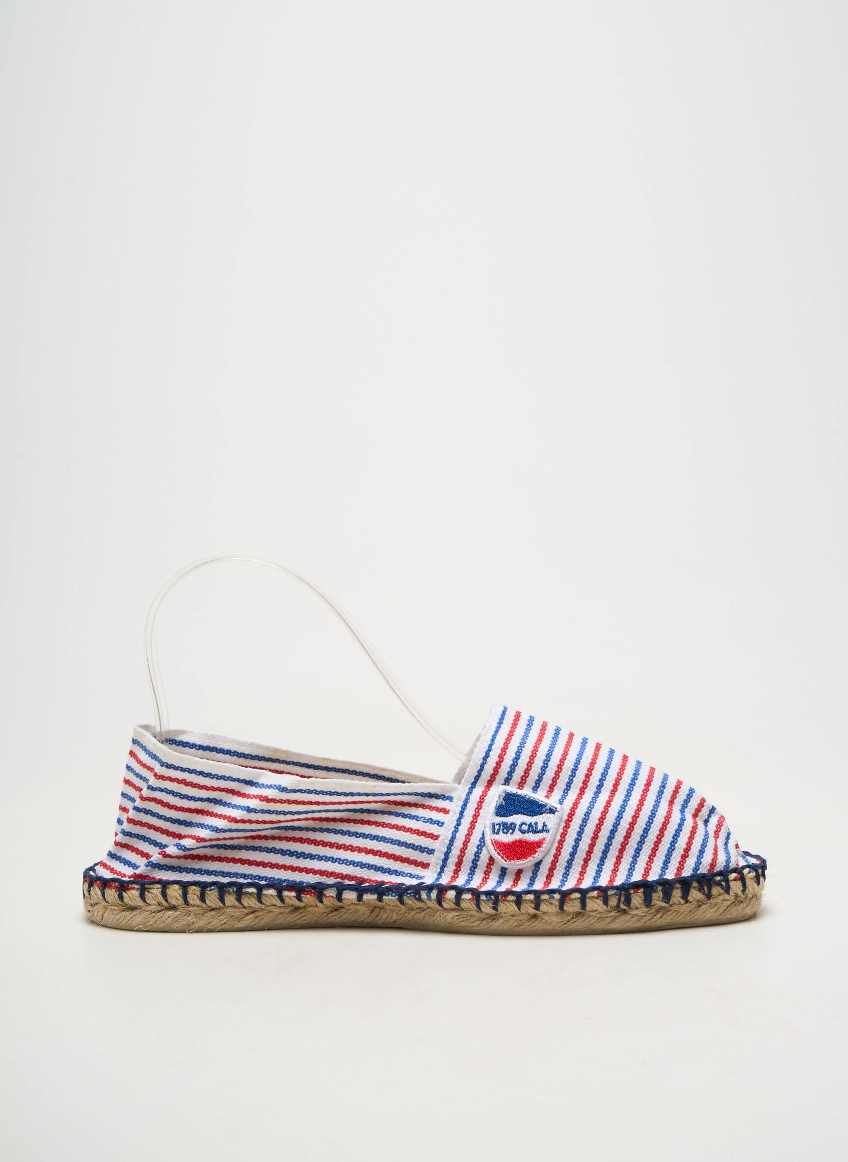 Espadrilles bout rond talon plat jusqu'à 3cm bleu CALA 1789 femme