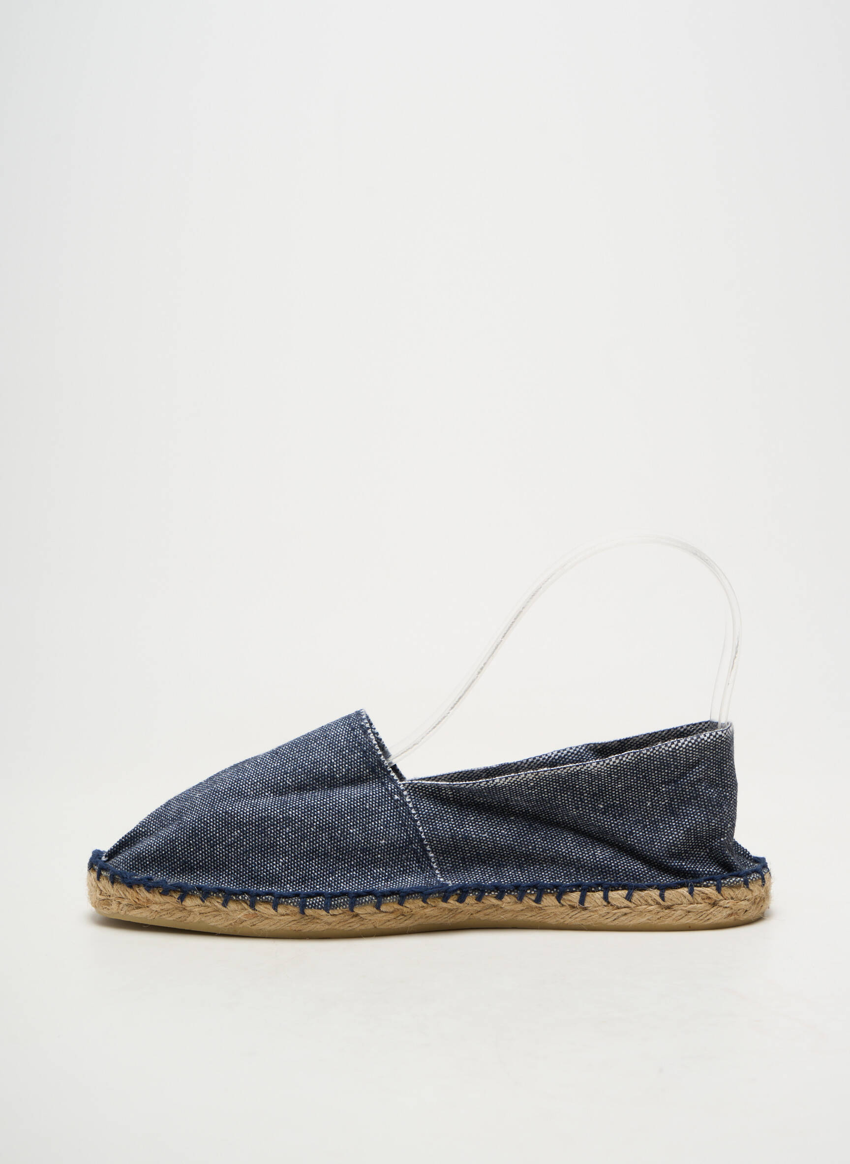 Espadrilles bout rond talon plat jusqu'à 3cm bleu CALA 1789 femme