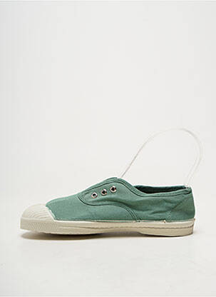 Baskets bout rond bout rond vert BENSIMON enfant